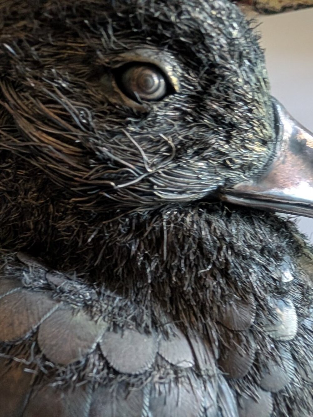 BUCCELLATI STYLE SILVER DUCK MARKED LISI, FI *615, PORTOFINO, ITALY - Picture 3 of 7